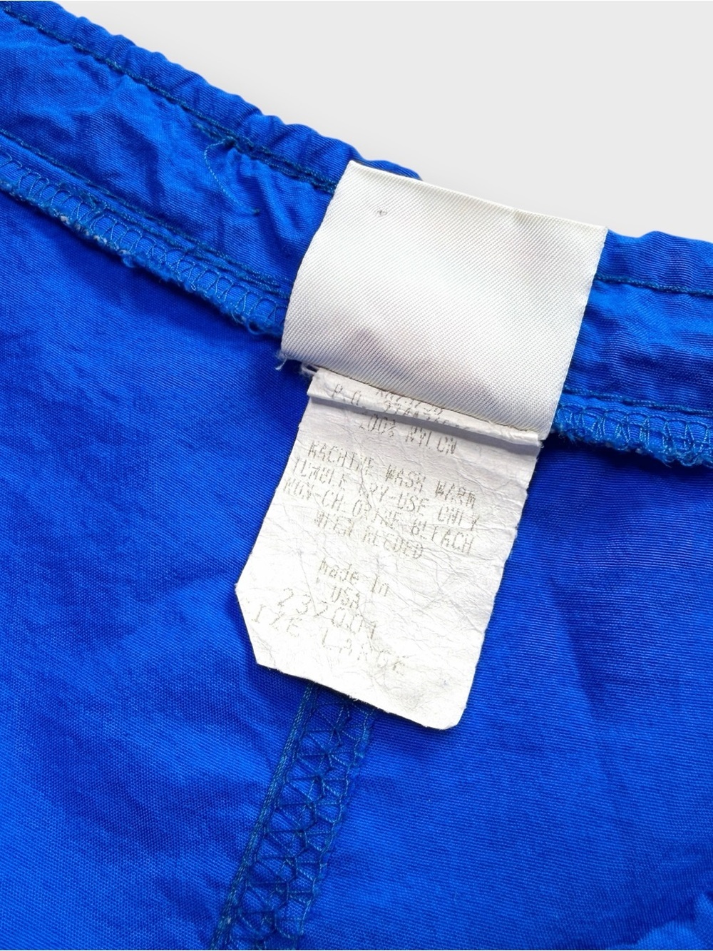 Vintage 90s L.A. Gear Logo Shorts, Soccer Gym Workout Nylon Pockets, XL 3" Beach - Picture 6 of 6